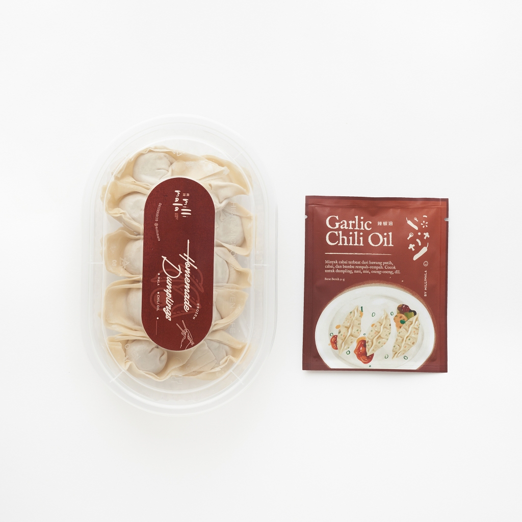 

Millimala - Homemade Dumpling - with Szechuan Mala or Chili Oil