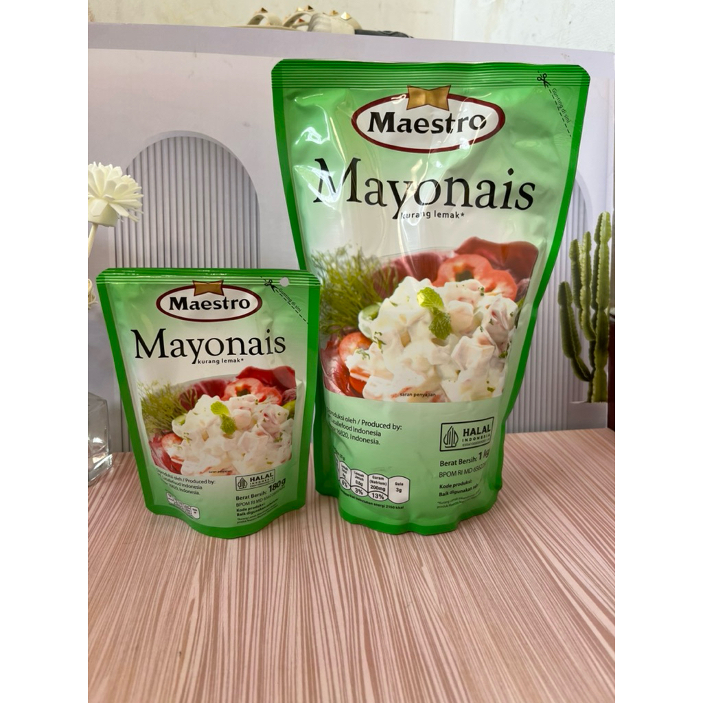 

maestro Mayonais 180g & 1kg