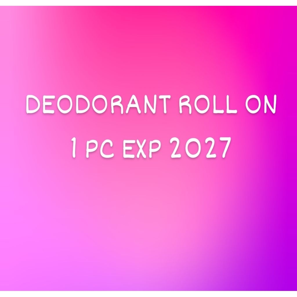 

DEODORAN PEMUTIH KETI TAHAN LAMA ANTI LENGKET EXP 2027
