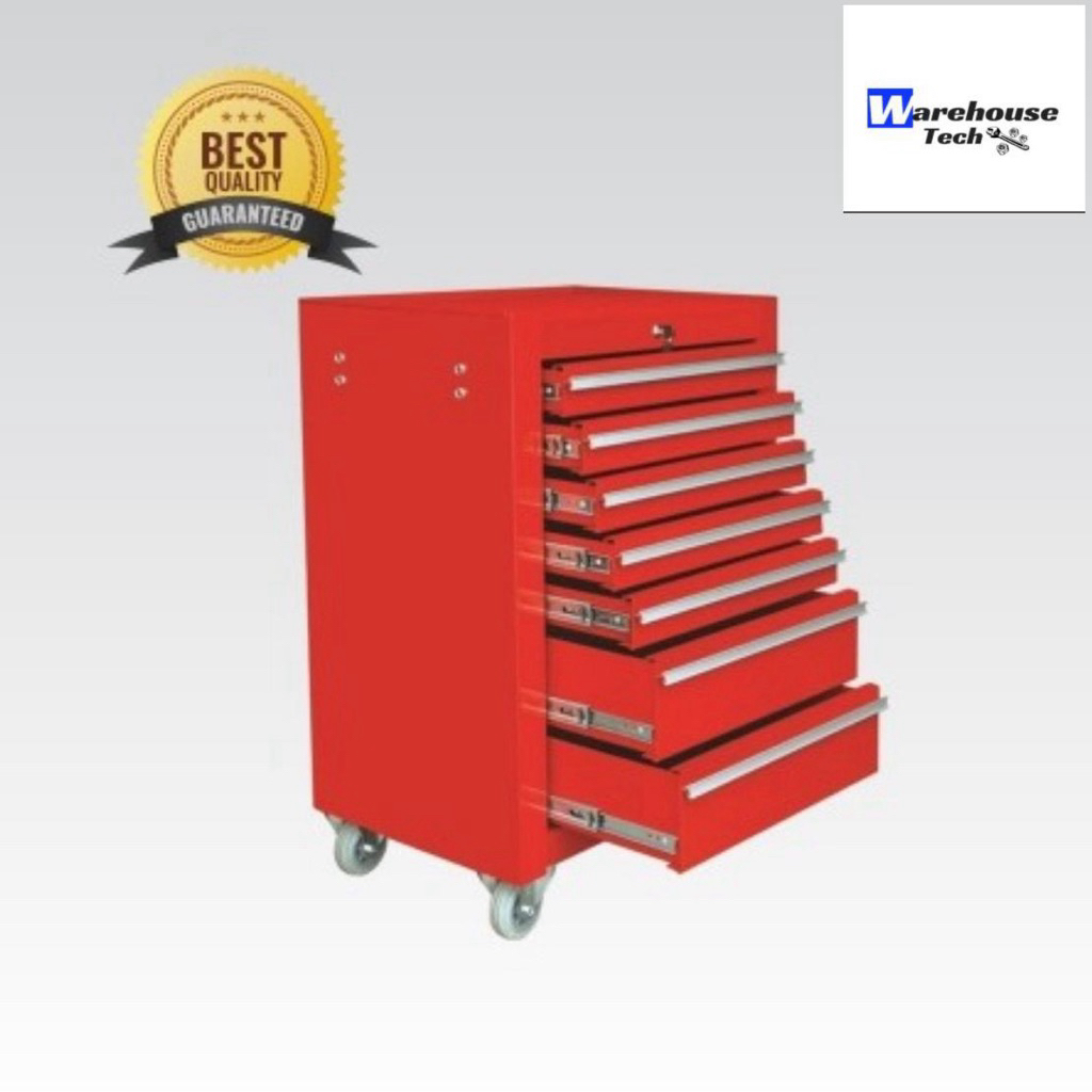 IWT Toolbox Perkakas 7 roller Cabinet / Tool Kit Set Tool Trolley IWT