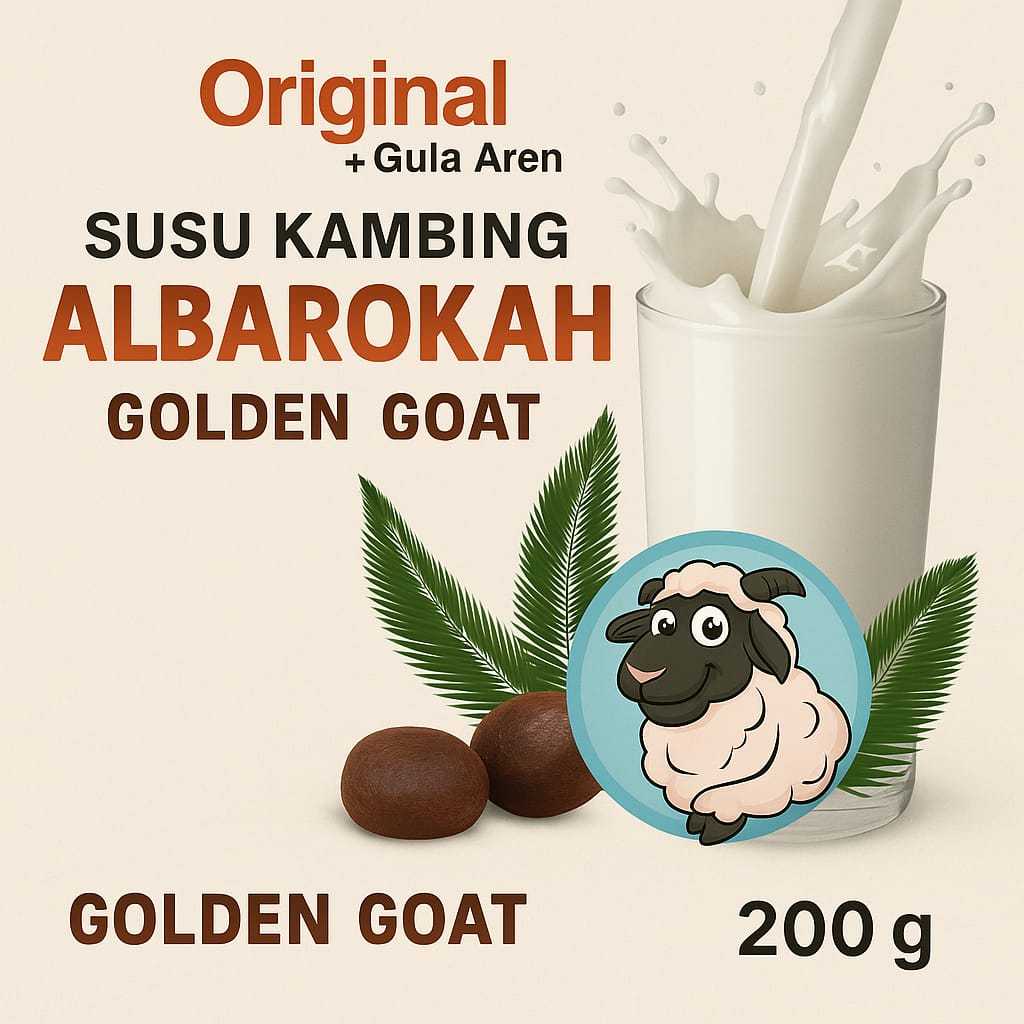 

Susu Kambing Albarokah Segar Bubuk Krimer Nabati Dan Gula Aren Atasi Masalah Pernafasan Isi 200 Gram