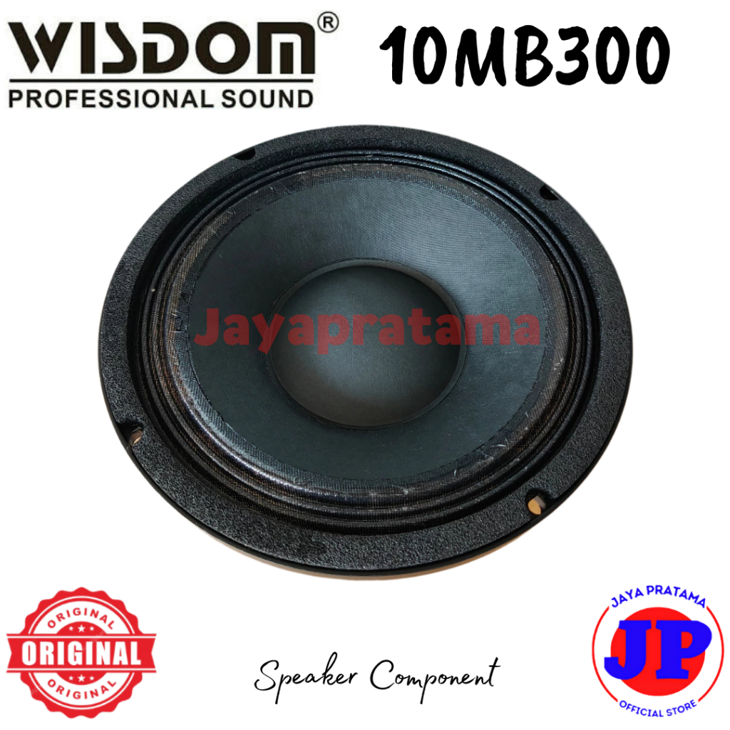 Wisdom 10MB300 Speaker Component 10 Inch Original Komponen Speaker