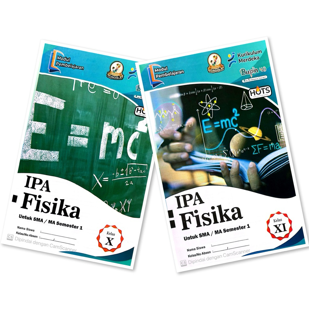 BUKU LKS SMA/MA IPA FISIKA KELAS 10 11  KURIKUM MERDEKA SEMESTER 1 TA 2025-2026|BUPIN|