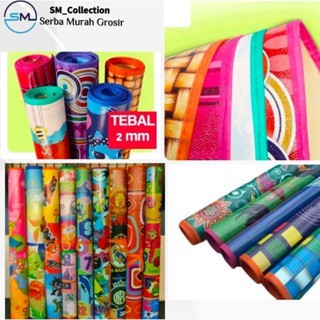 Tikar karpet spons karakter tikar gulung tikar spoon tikar eva Karpet lantai/Karpet spon Gambar 2MM 