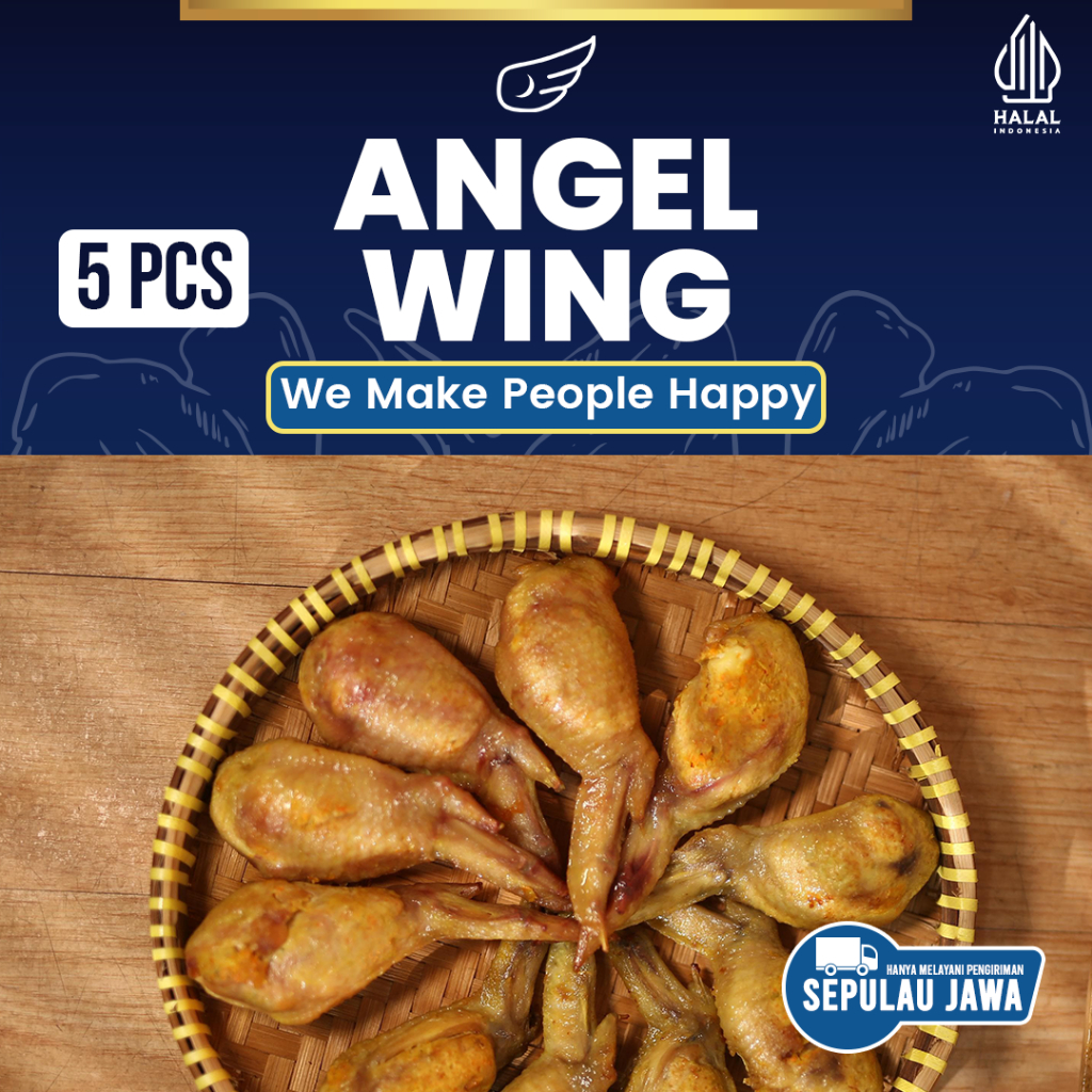 

Angel Wing – Frozen Food Camilan Ayam Boneless Isi Sayur Praktis untuk Keluarga