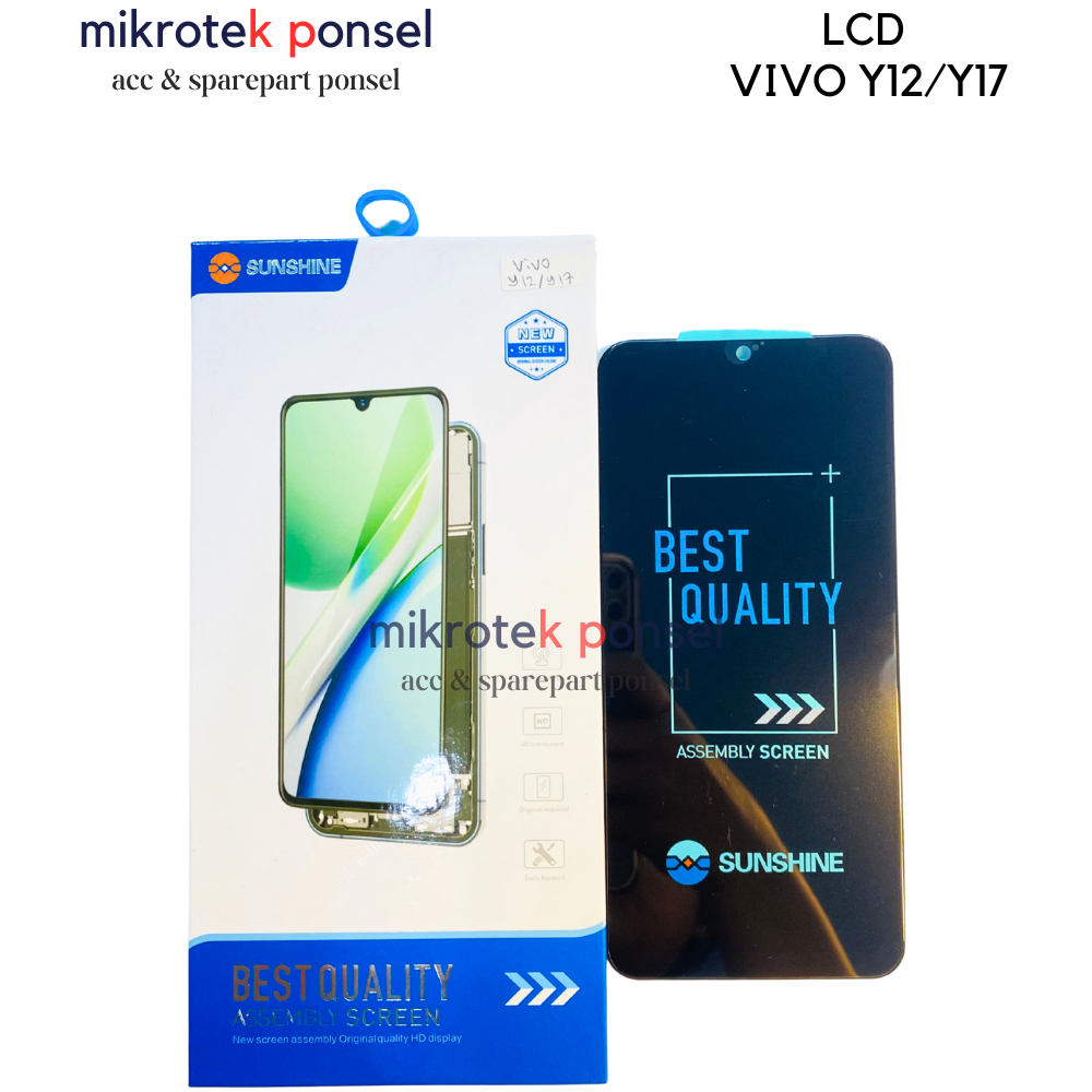 LCD VIVO Y12/Y15/1904/Y17/Y12i/2007/Y11/Y3 LCD TOUCHSCREEN FULLSET SUNSHINE