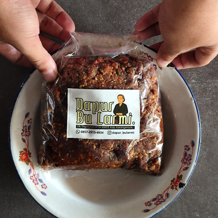 

Sambal Pecel Bu Larmi Karanganyar 250g