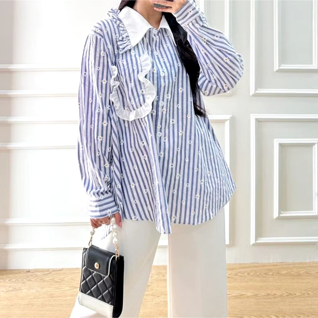 Sweet Woman - Floria Shirt Kekinian