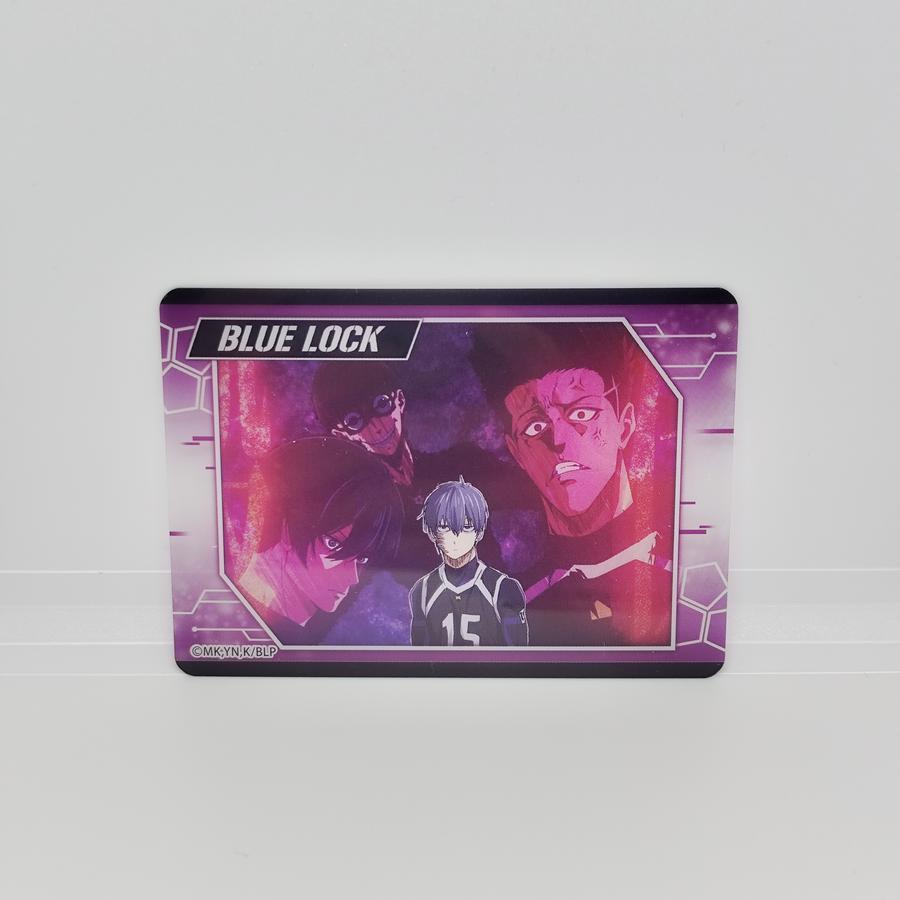 Blue Lock Favorite Card Official Clear Card Vol.12 - Isagi Yoichi | Itoshi Rin | Baro Shoei | Ego Ji