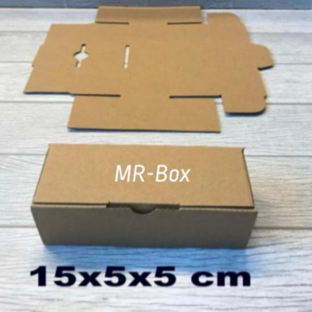 

Kardus karton box ukuran 15x5x5 cm - box kotak DIE CUT model pizza untuk packing aksesories dll