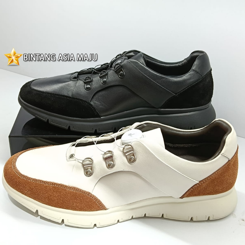 SEPATU PLAYBOY PRIA ORIGINAL SNEAKER SLIP ON KULIT ASLI PLG8