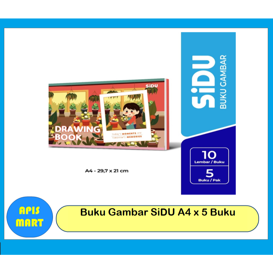 

SiDU Buku Gambar A4 - 5 Buku