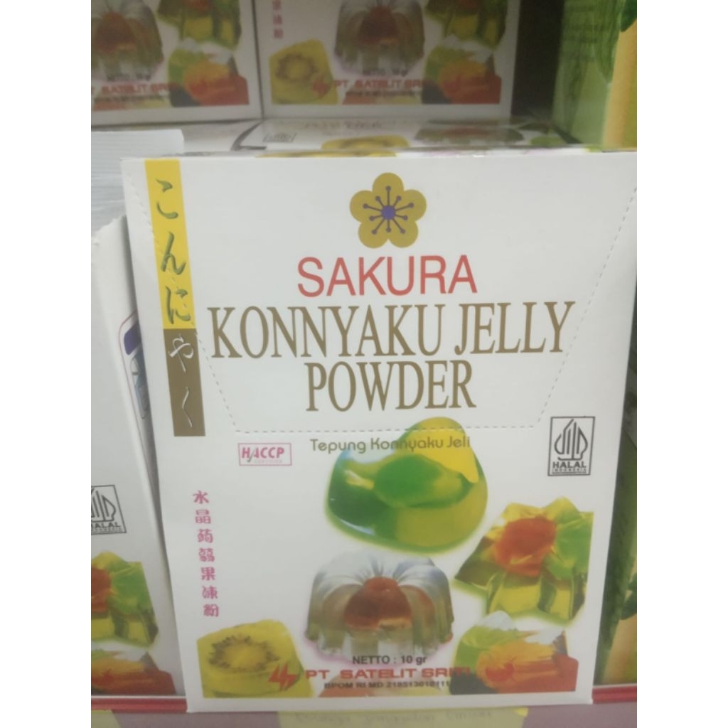 

sakura jeli konyaku plain/degan fantasi/tepung jeli konyaku/jeli sakura putih/jelidegan/satelit sriti