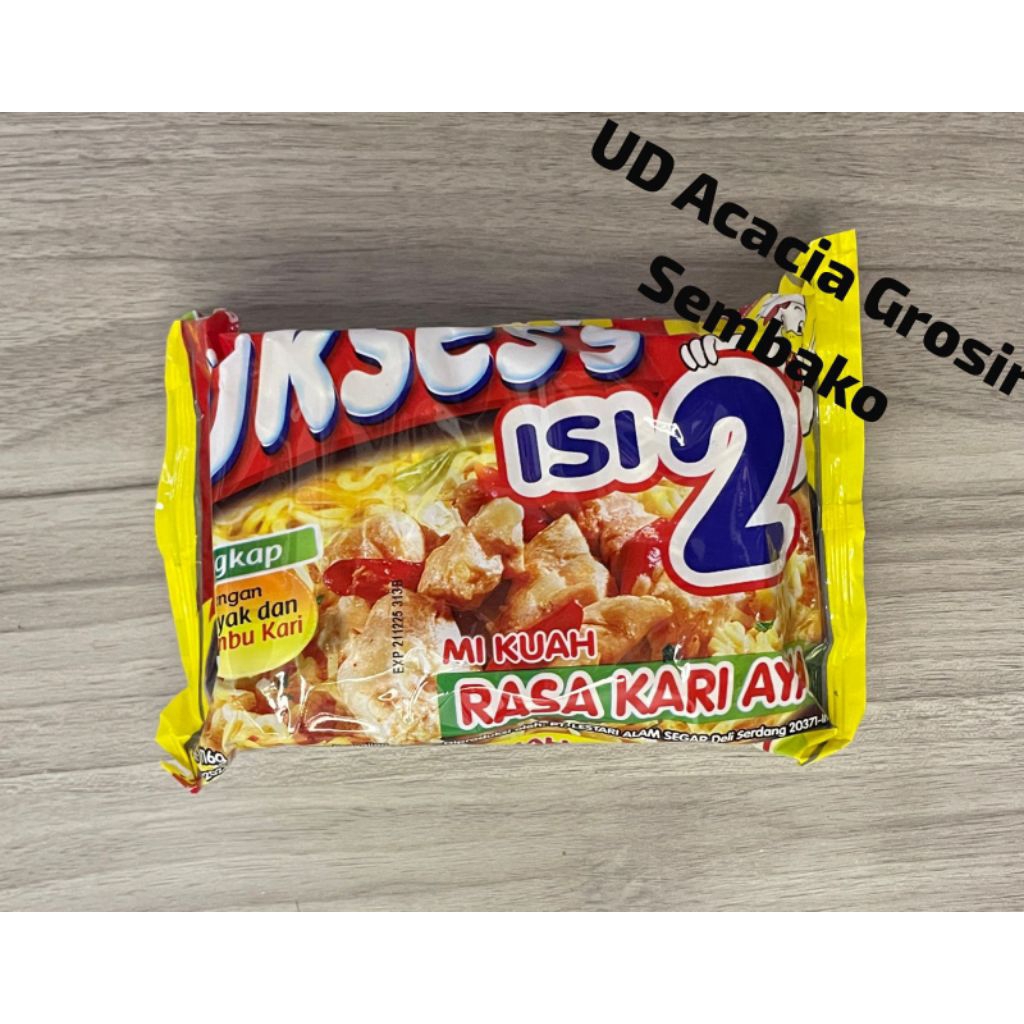 

MIE SUKSES ISI 2 MEI INSTAN KARI AYAM 1KARTON ISI 24PCS