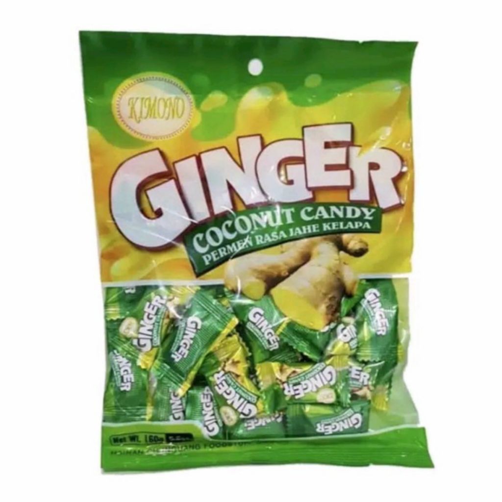 

Permen Kimono Ginger Coconut / Permen Jahe Kelapa