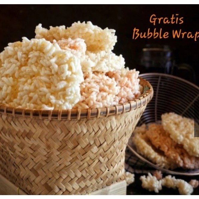 

Rengginang Ketan Asli Rengginang Mentah Gurih Siap Goreng 20 Keping