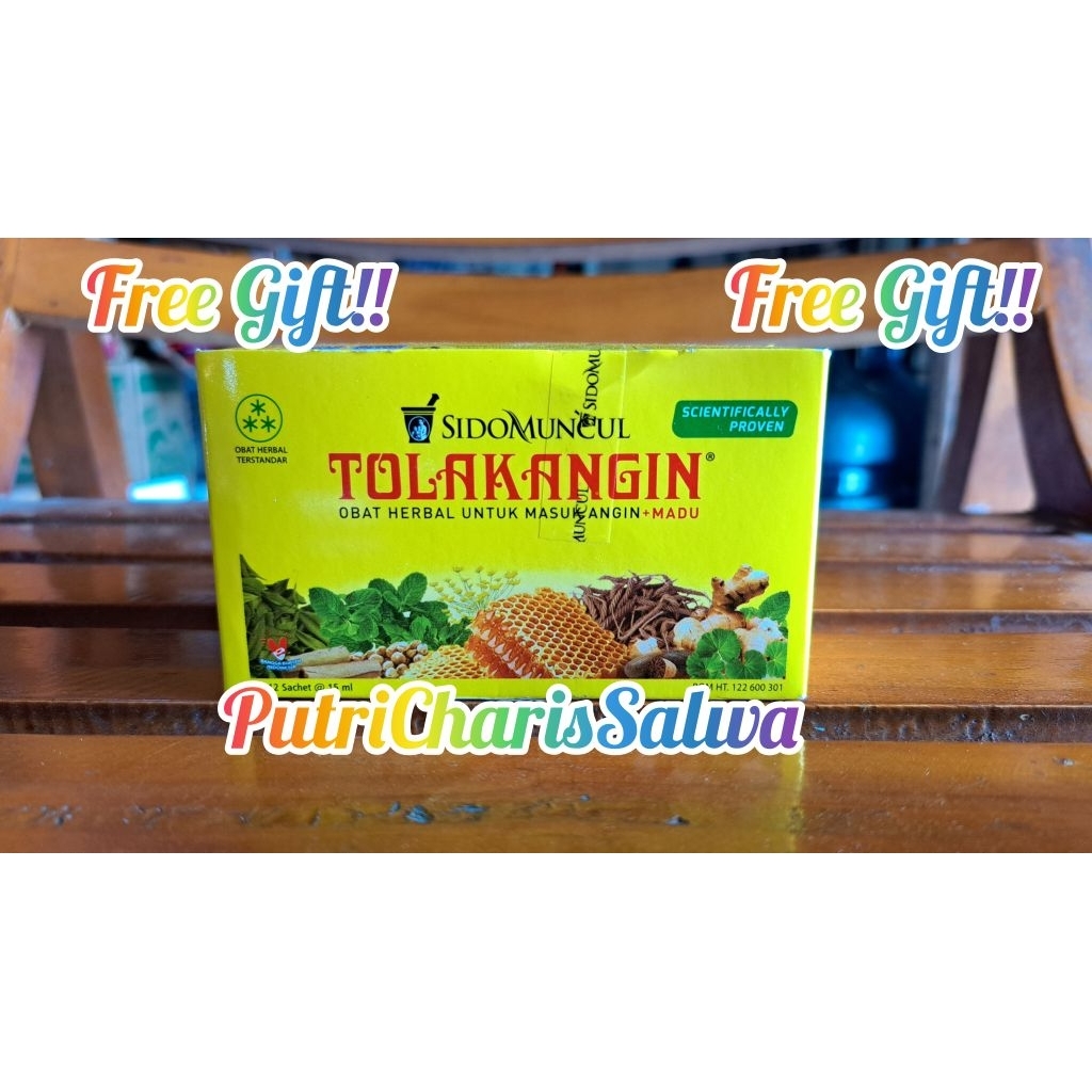 

Tolak Angin Cair 1box 12sachet