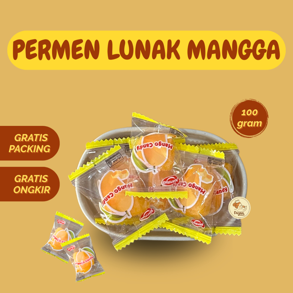 

PERMEN LUNAK MANGGA NARAYA / PERMEN MANGGA 100GR