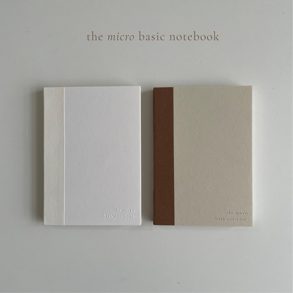 

The Micro Basic Notebook A7 by Keartas Studio