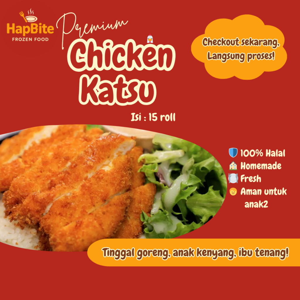 

Frozen Premium Chicken Katsu Bento