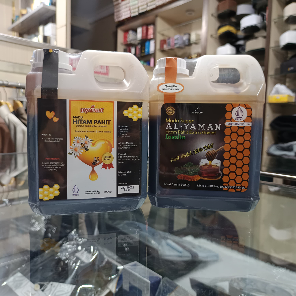 MADU HITAM PAHIT – Alami, Murni & Kaya Manfaat