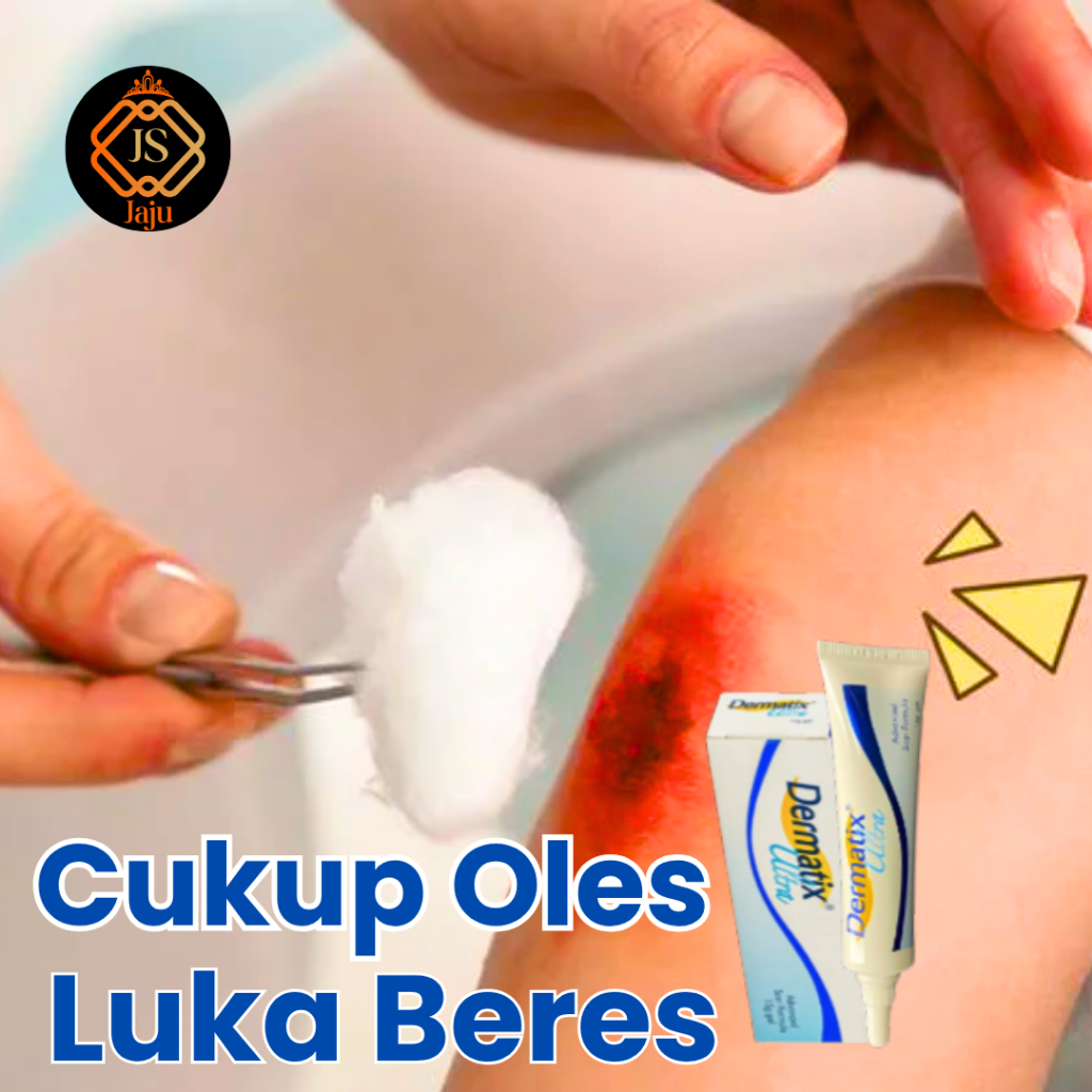 Penghilang Bekas Luka Hitam Koreng Cream Obat Salep Krim Menghilang Jerawat Ampuh Dermatix Ultra Ori