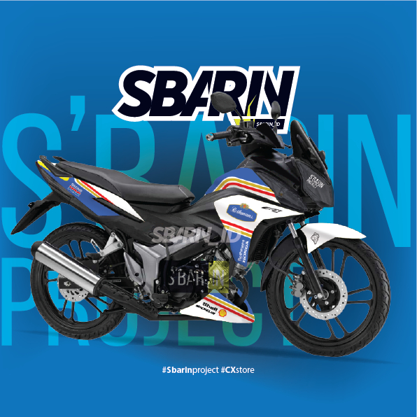 Decal Honda CS1 - MotoGP Klasik, Lama, Lawas I Sbarin Project