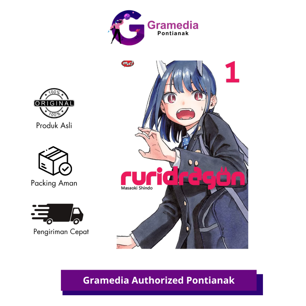 GRAMEDIA PONTIANAK - Ruri Dragon 01