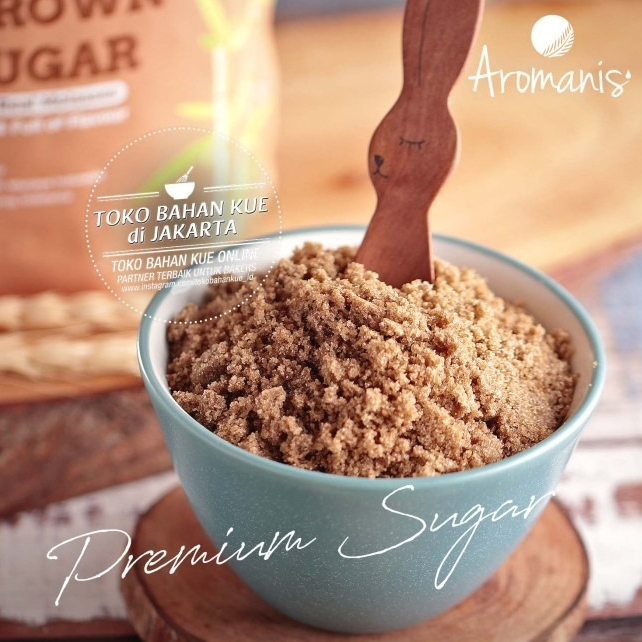 

Aromanis Gula Tebu Organik 1kg Repack Molasses Brown Sugar Gula Merah Premium