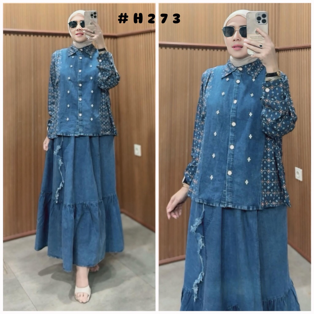 Oneset jeans H273