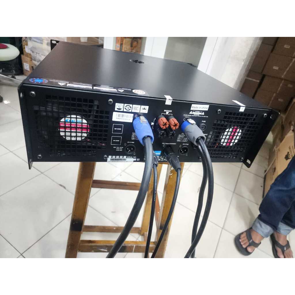 Wisdom BH15002 / BH 15002 – Power Amplifier – Original Garansi Resmi
