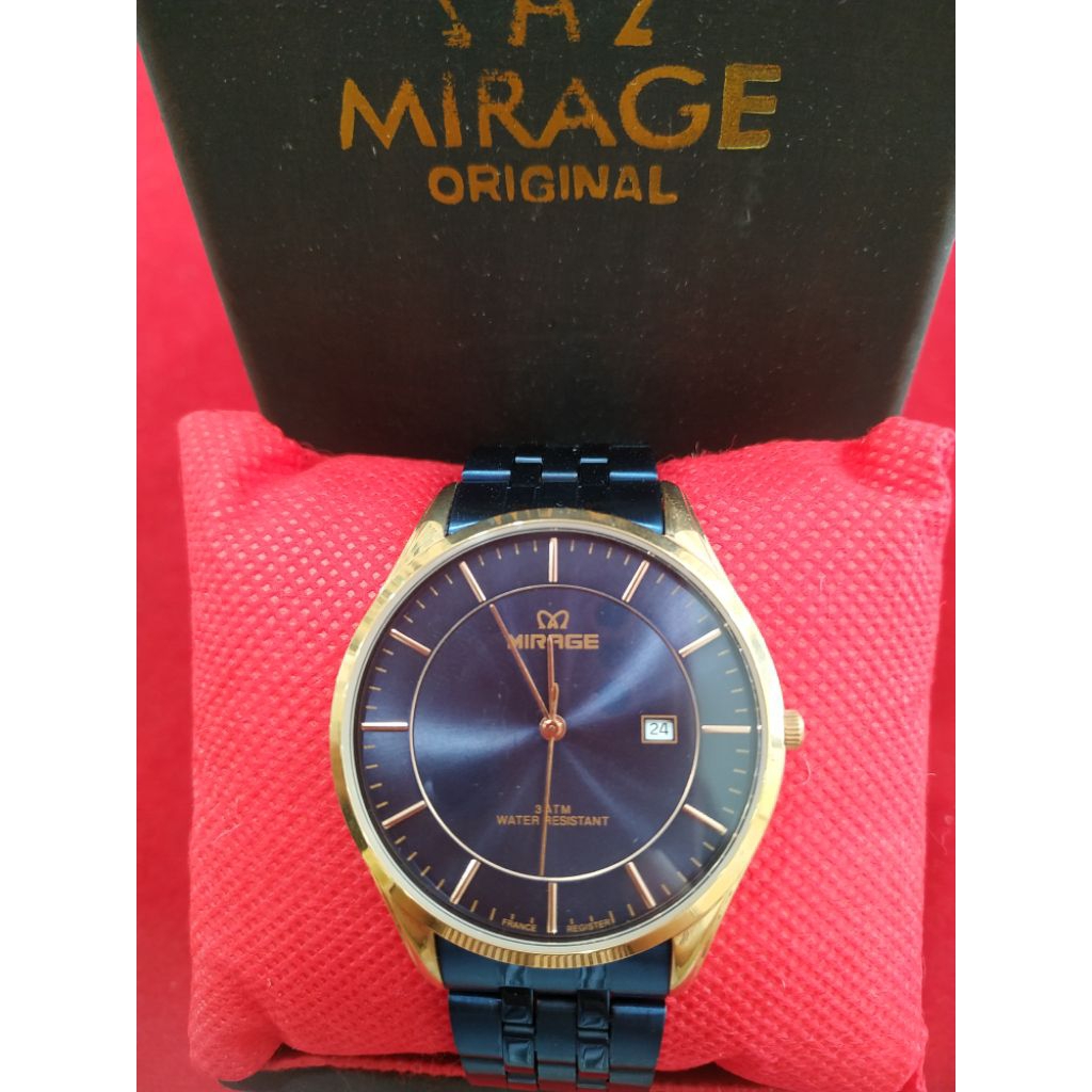Jam Tangan Pria MIRAGE 8544BRP-M Original