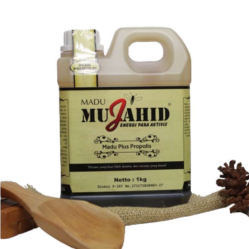 

Madu Mujahid Madu Plus Propolis 1kg
