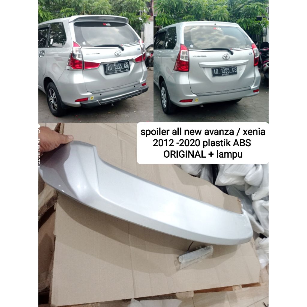 Spoiler all new avanza xenia 2012 - 2020 original / Spoiler avanza / Spoiler xenia