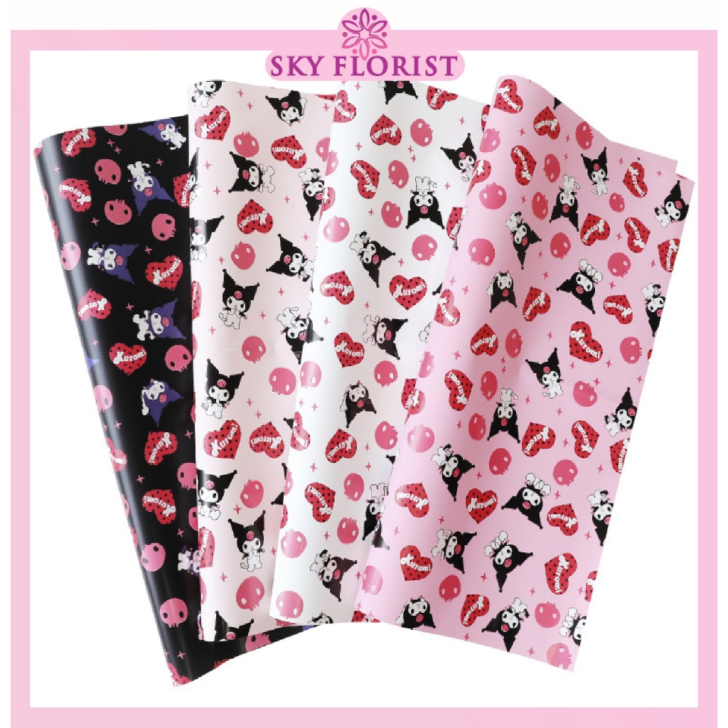 

Kertas kado Motif Pembungkus Kemasan Parcel Sampul Ecer Lembaran KB87