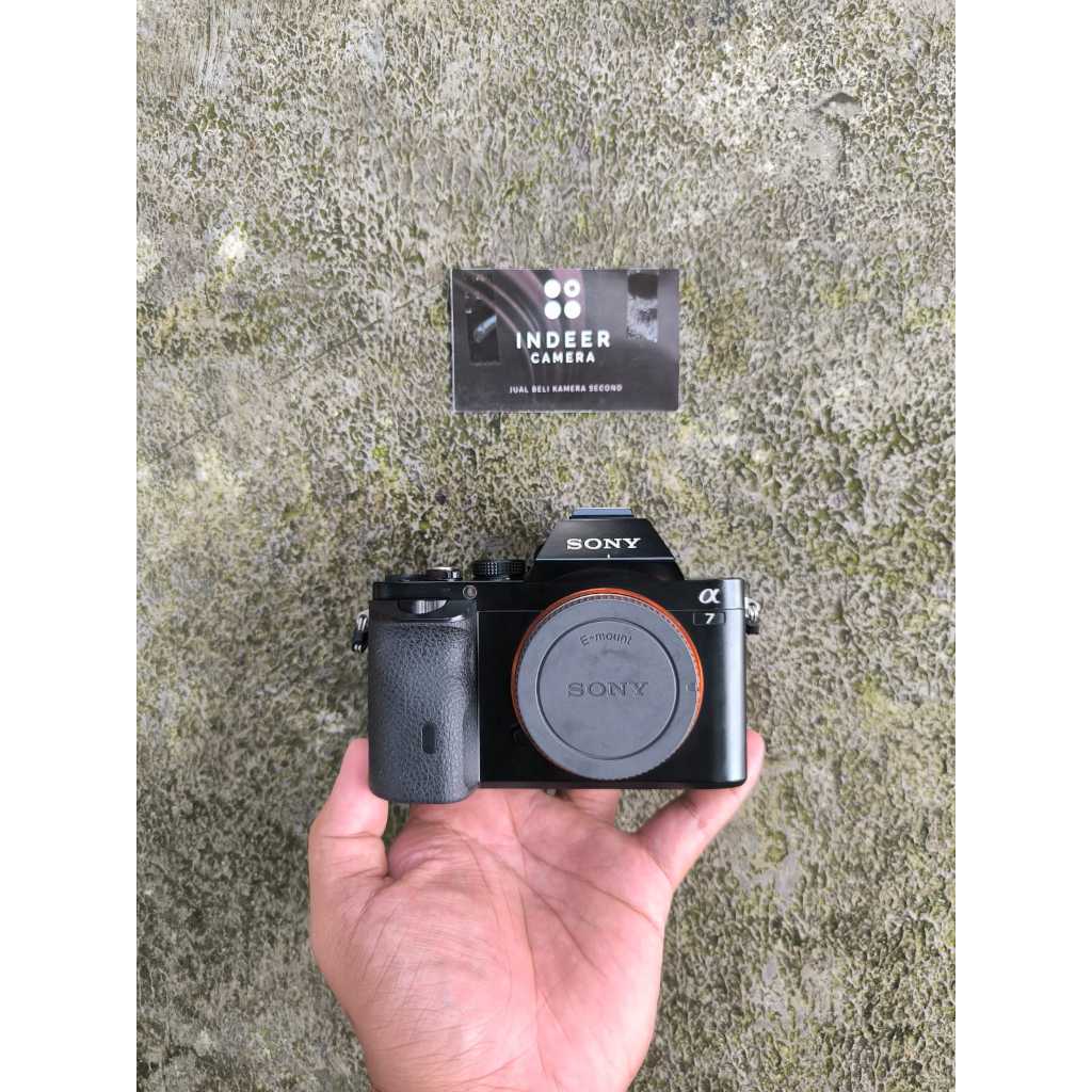 SONY A7 CLASSIC BO BODY ONLY MULUS SC RENDAH ( GARANSI TOKO )  ✅ BUKAN A7II A7R A7RII A7III