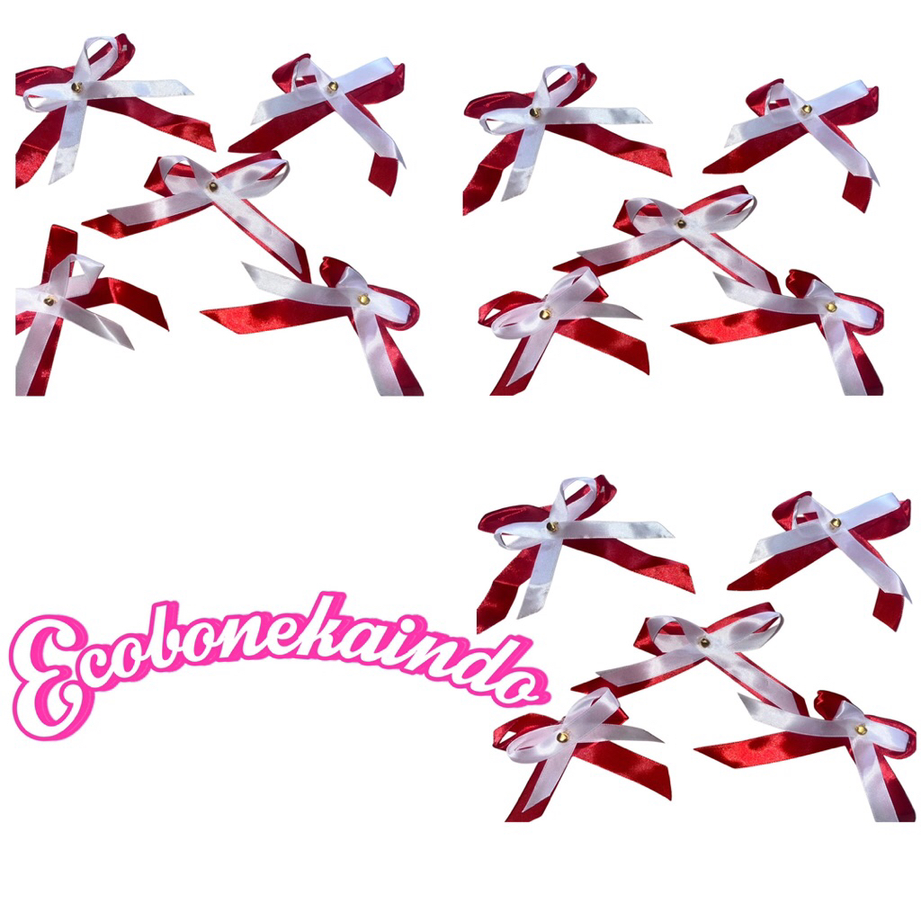

Pita Merah Putih / Pita Hampers / Pita Hiasan / Pita Peniti Ecobonekaindo