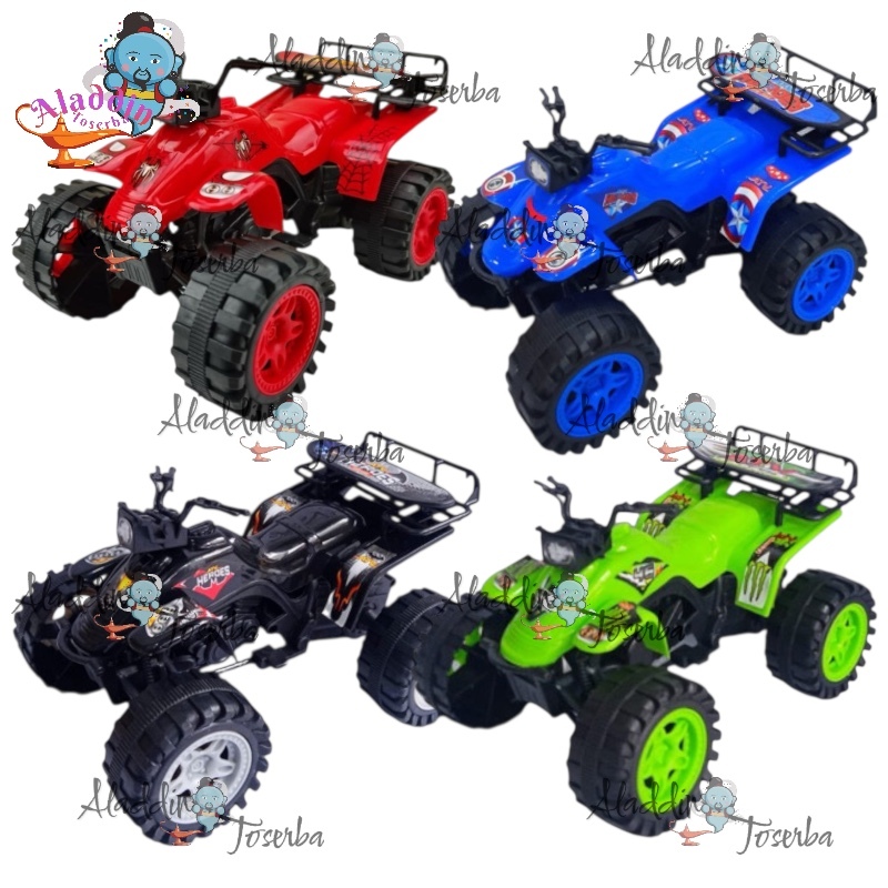 MAINAN ANAK MINIATUR MOTOR ATV KECIL - MAINAN MINIATUR MOTOR MOTORAN ATV PANTAI