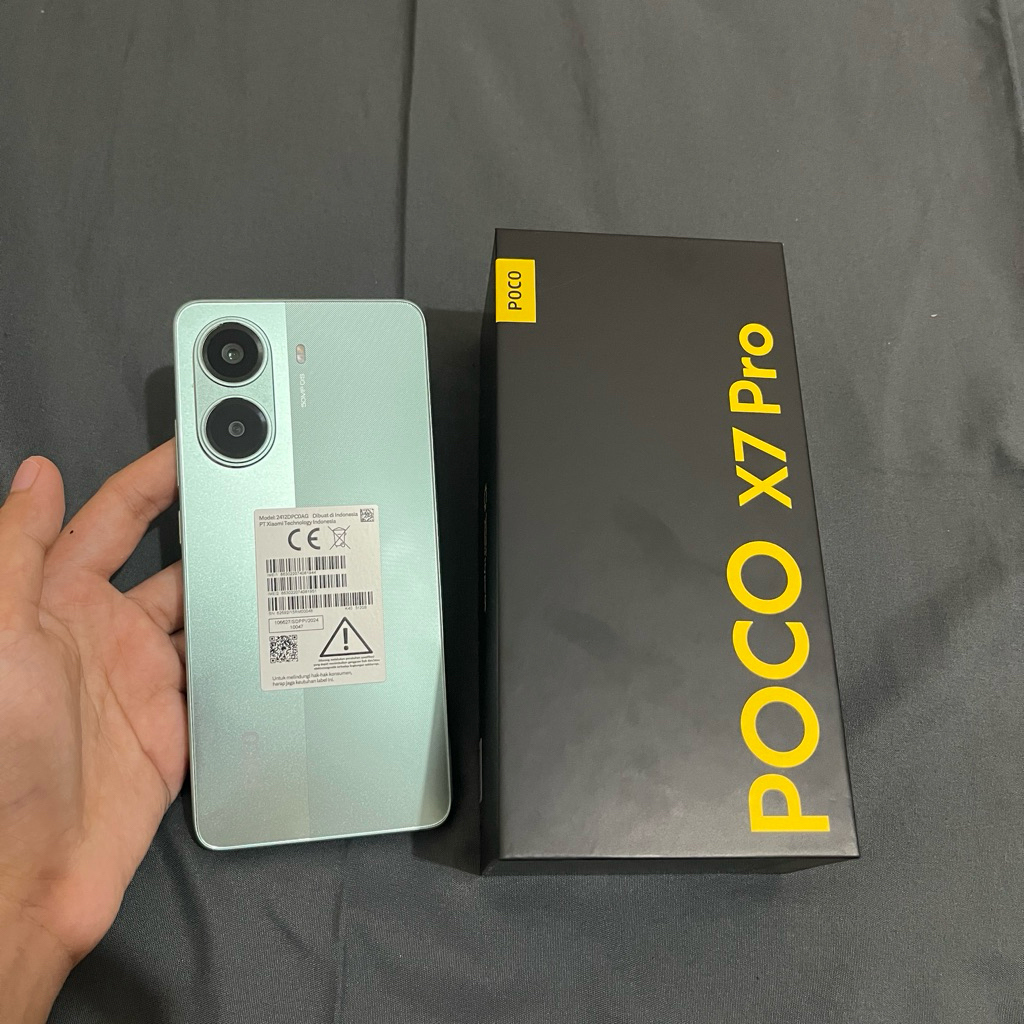 Poco X7 pro second pemakaian pribadi