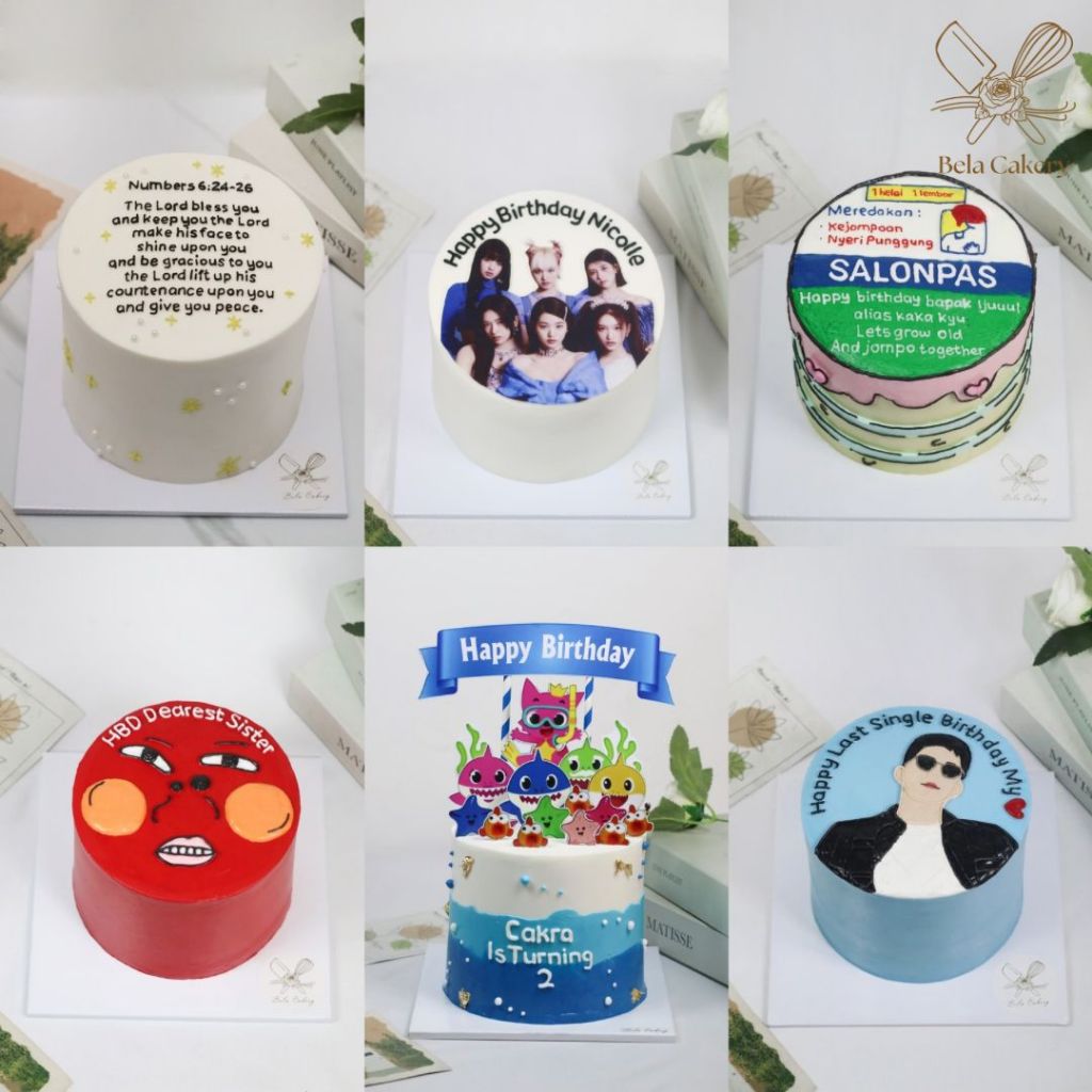 

Medium Cake (3 Layers) by Bela Cakery
