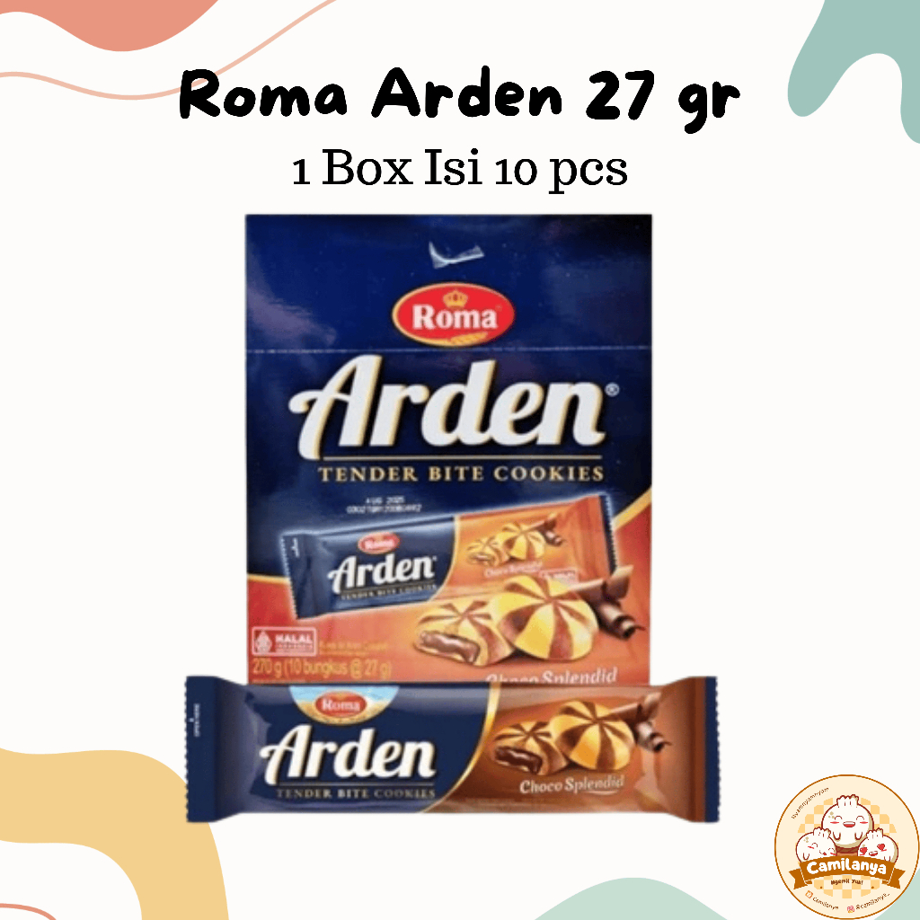 

Roma Arden Tender Bite Cookies 27 gr 1 Box Isi 10 pcs