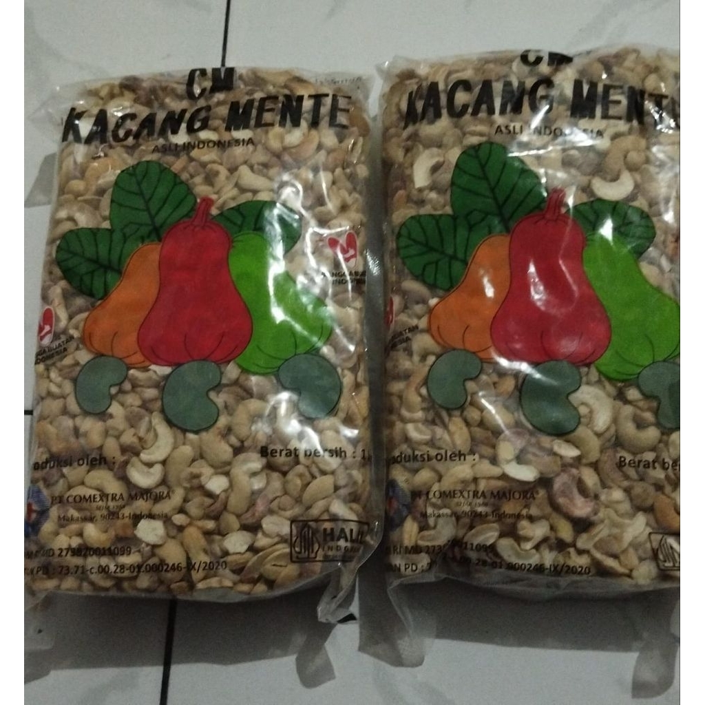 

Kacang mente pecah 1kg