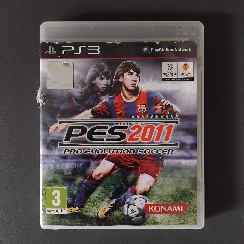 Kaset BD Ori PS3 - PES 2011 | PRO EVOLUTION SOCCER 2011