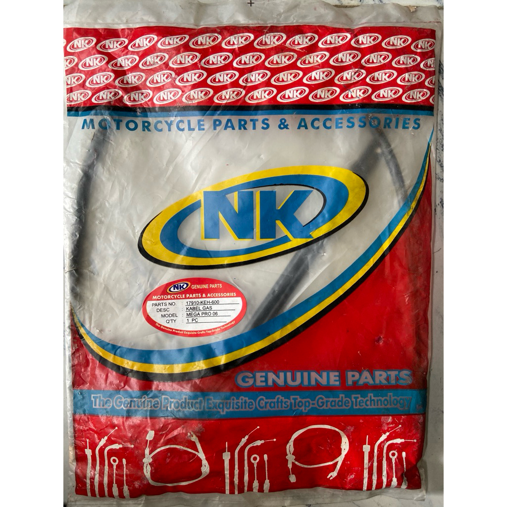 Kabel Tali Olor Gas Honda Megapro New 2006-2009