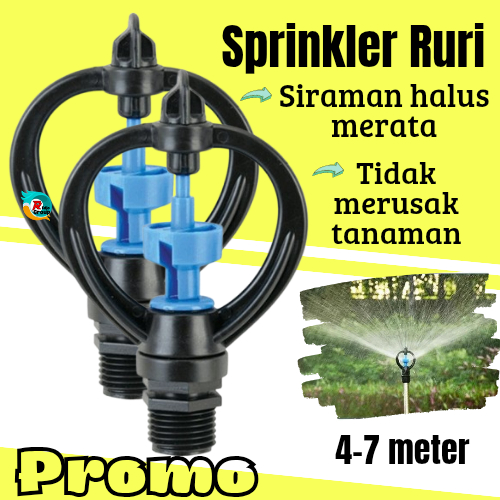 Sprinkler Ruri 360 Kincir Air Pertanian Perkebunan Taman