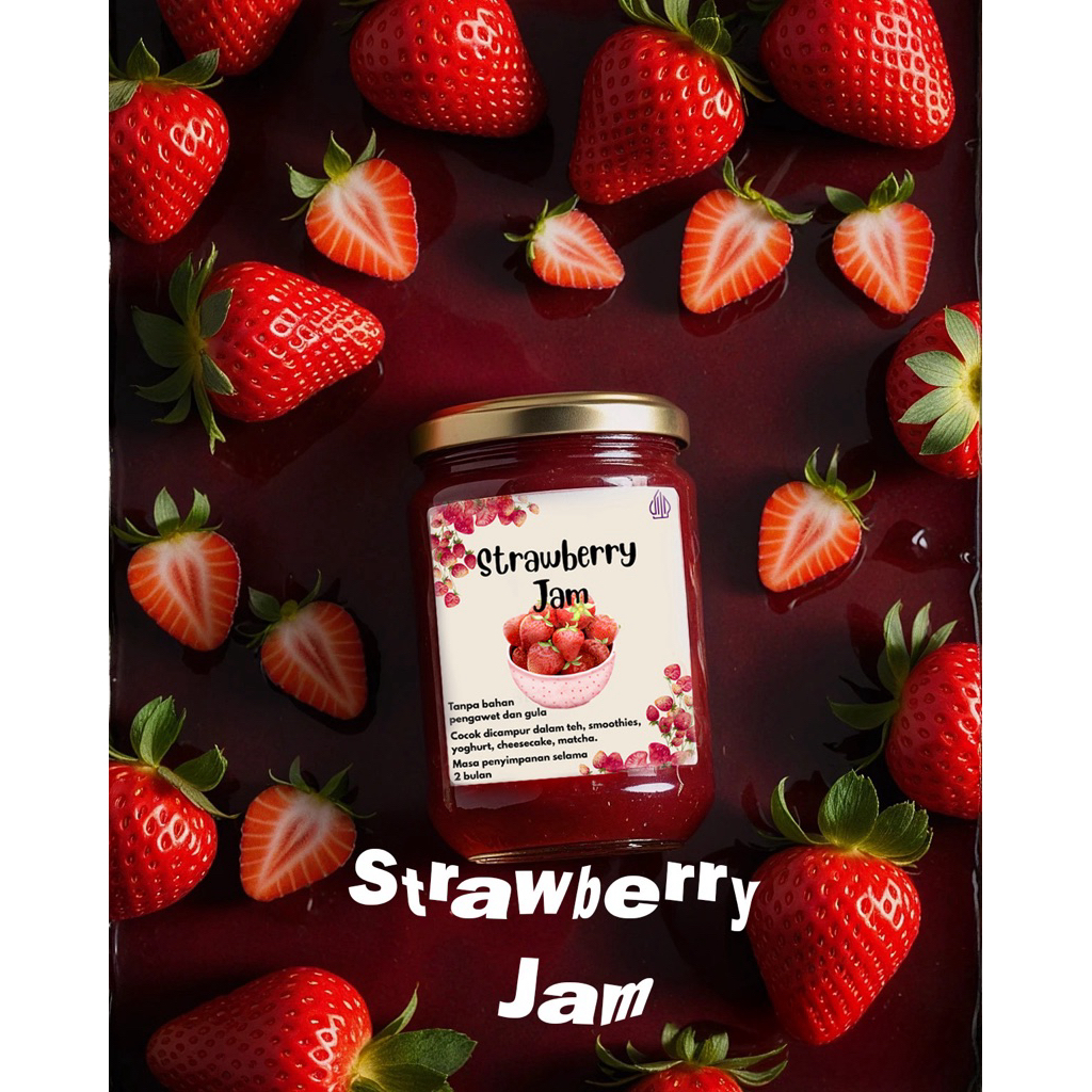 

selai strawberry sehat gluten free