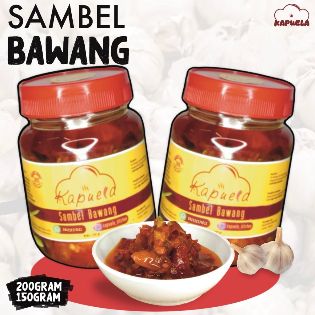 

SAMBAL BAWANG MAKNYUSS/ Sambel Bawang Original Kapuela Kitchen