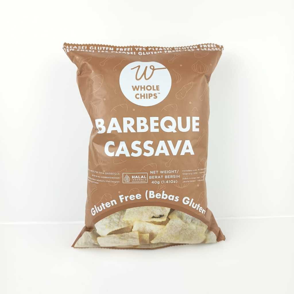 

Wholechips Barbeque Cassava Chips 40g