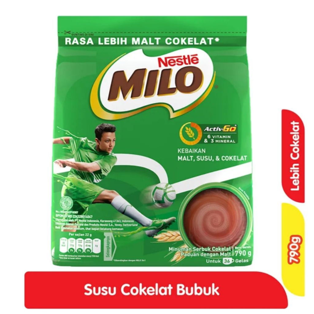 

Milo Activ Go Pouch 790 g