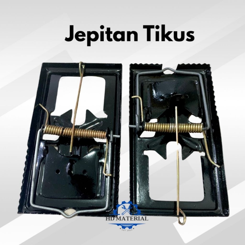 Jepit Tikus Besi Tebal / Perangkap Tikus Tebal / Perangkap Tikus Jepretan